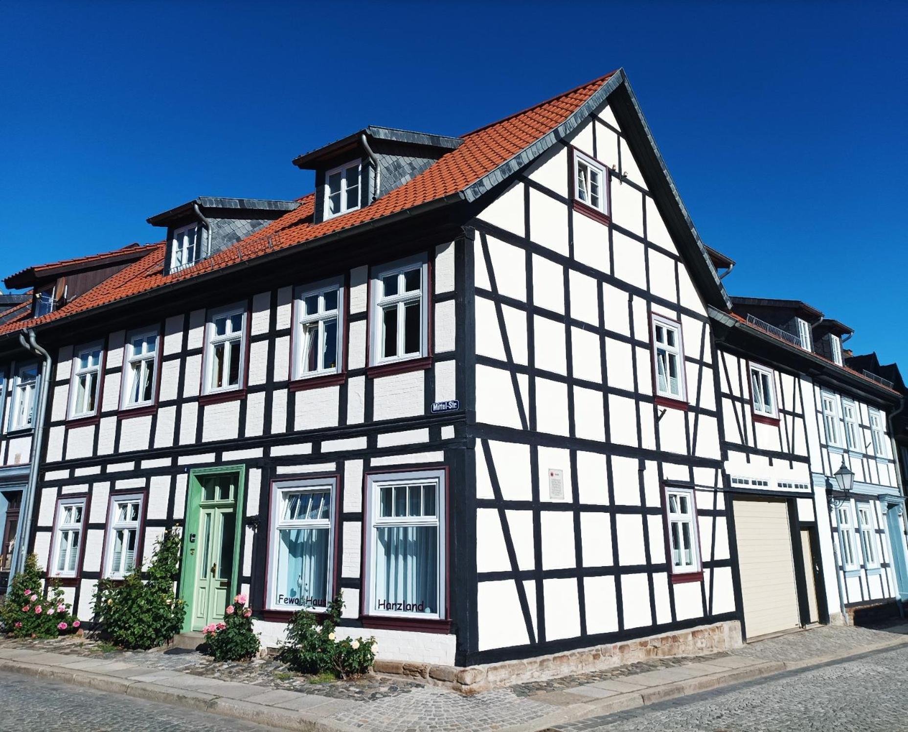 Ferienwohnung Haus Harzland Wernigerode Exterior foto